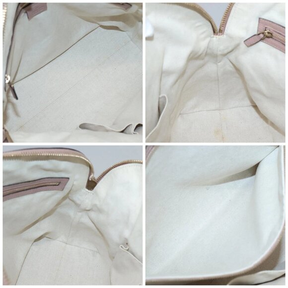 GUCCI Brie Shoulder Bag Leather Gold Pink 323673 - Picture 15 of 16